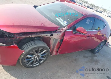 2019 Mazda Mazda3 Preferred Package z USA, uszkodzony, nr VIN JM1BPAMM4K1117813